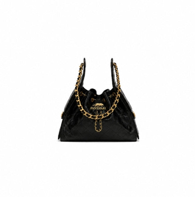 Mini Bag - Model: 25 Black + Gift (Earrings)